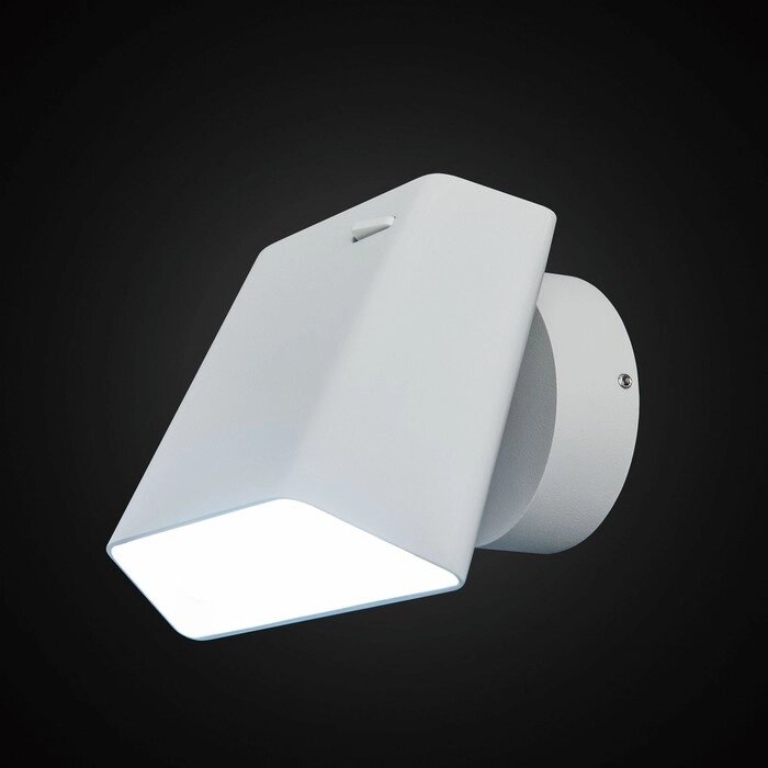 Светильник Норман, 6Вт LED, 480Lm, 4000K, белый от компании Интернет-гипермаркет «MOLL» - фото 1