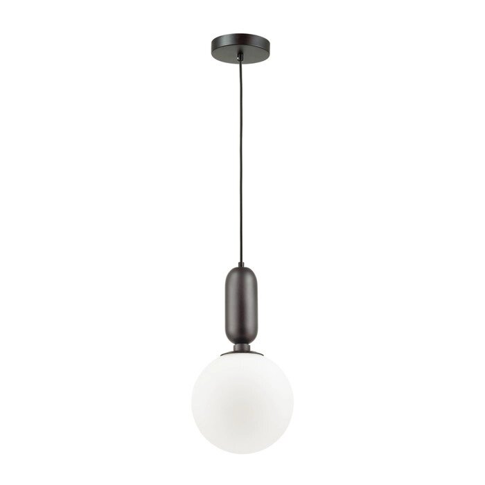Светильник Okia, 40Вт E27, цвет чёрный от компании Интернет-гипермаркет «MOLL» - фото 1