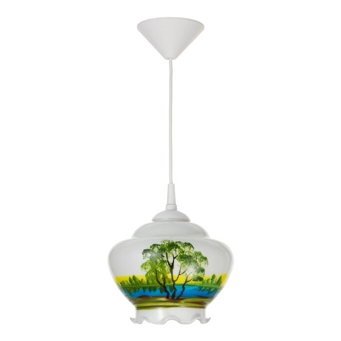 Светильник Пейзаж  "Натали" 1 лампа E27 60 Вт от компании Интернет-гипермаркет «MOLL» - фото 1