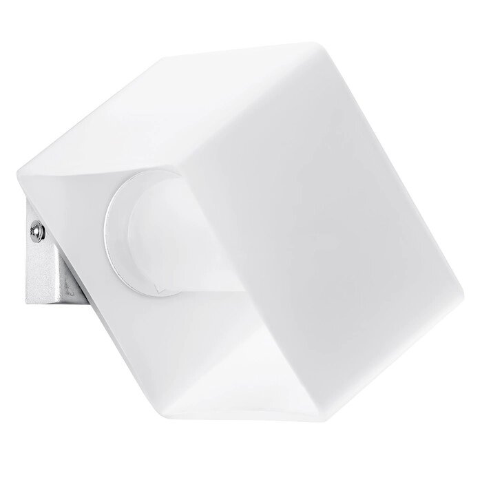 Светильник PEZZO 1х40Вт G9 хром, белый 12,5x10x7,5см от компании Интернет-гипермаркет «MOLL» - фото 1