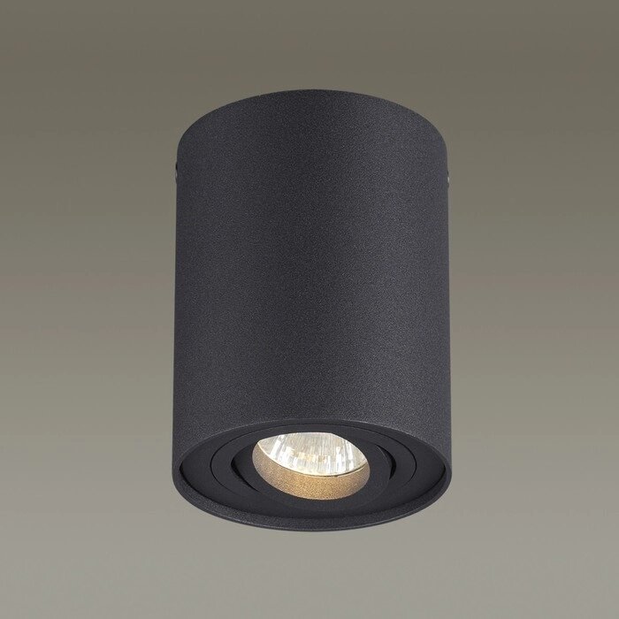 Светильник PILLARON 50Вт GU10 черный от компании Интернет-гипермаркет «MOLL» - фото 1