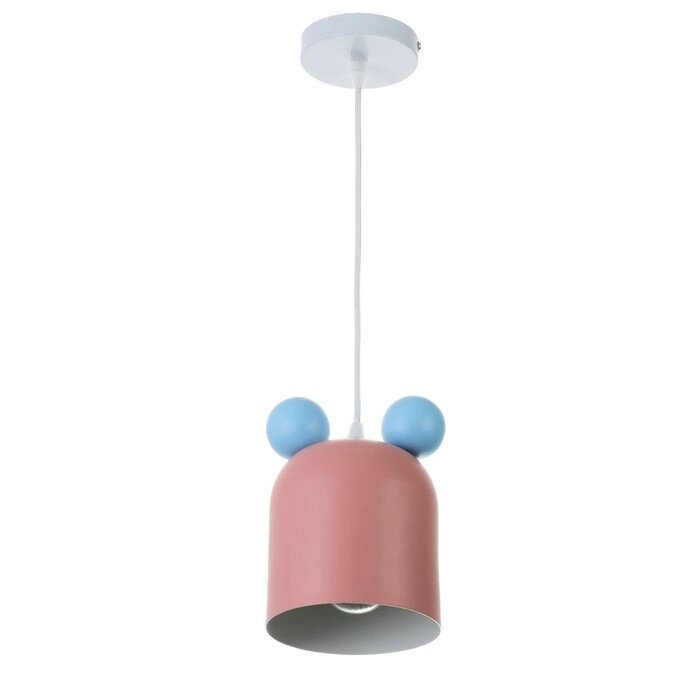 Светильник "Тедди" Е27 40Вт розовый голубой 20х14х20-120см от компании Интернет-гипермаркет «MOLL» - фото 1