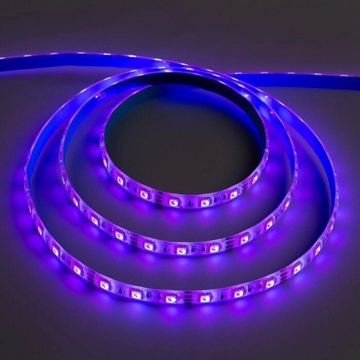 Светодиодная лента Ecola LED strip PRO, 10 мм, 12 В, RGB, 14.4 Вт, 60 Led/м, IP65, 5 м от компании Интернет-гипермаркет «MOLL» - фото 1