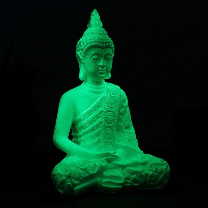 Светящаяся фигура "Будда малый" 24х16х10см от компании Интернет-гипермаркет «MOLL» - фото 1