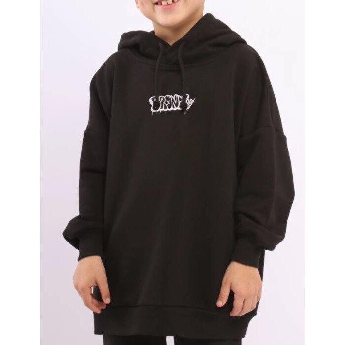 Свитшот для мальчика, рост 158 см, цвет чёрный от компании Интернет-гипермаркет «MOLL» - фото 1