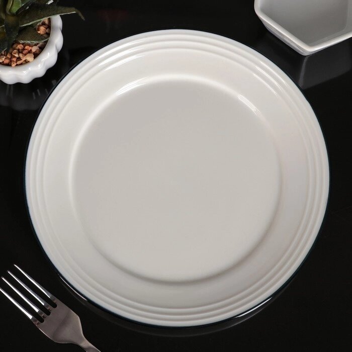 Тарелка десертная "Морской бриз", d=20 см, цвет белый от компании Интернет-гипермаркет «MOLL» - фото 1