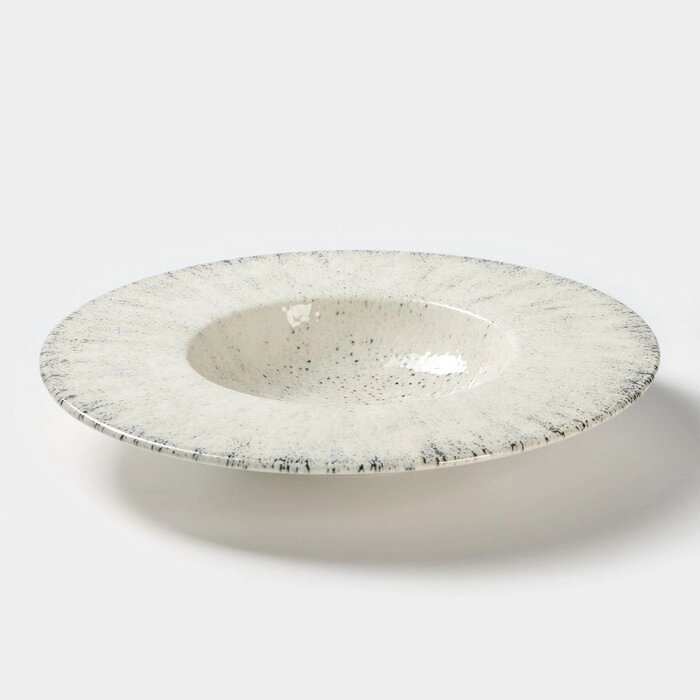 Тарелка для пасты Blizzard, d=26 см, цвет серый от компании Интернет-гипермаркет «MOLL» - фото 1