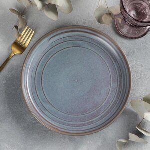 Тарелка обеденная Magistro Garland, 222,5 см, цвет серый