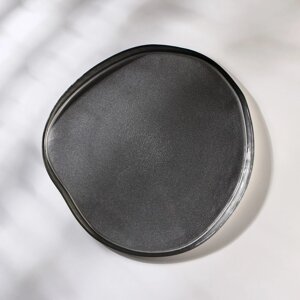 Тарелка с бортом Trend, d=28 см, цвет серый