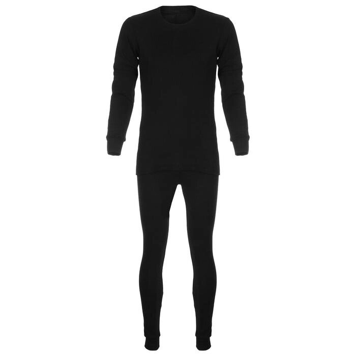 Термобельё мужское "Сибирь", размер 44-46, цвет чёрный от компании Интернет-гипермаркет «MOLL» - фото 1