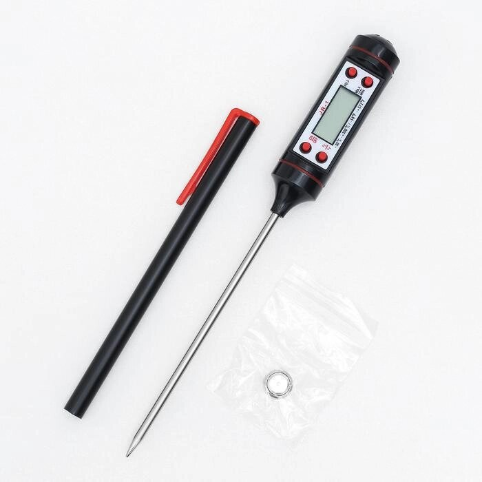Термометр для пищи электронный на батарейках от компании Интернет-гипермаркет «MOLL» - фото 1