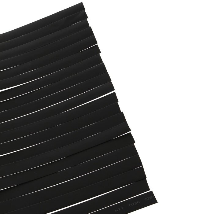Термоусаживаемая трубка 10/5 мм, черная, упаковка 20 шт. по 1 м от компании Интернет-гипермаркет «MOLL» - фото 1