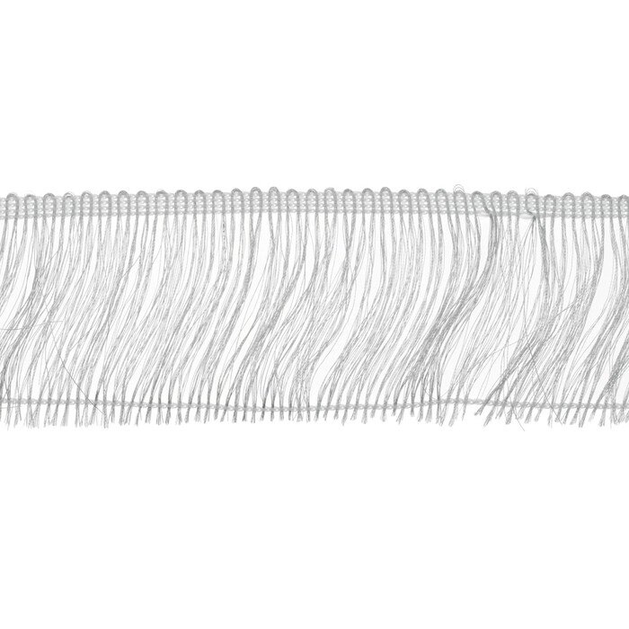 Тесьма Бохрома серебро ширина 6 см, по 25 м от компании Интернет-гипермаркет «MOLL» - фото 1
