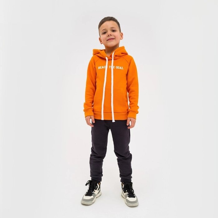 Толстовка детская KAFTAN "Trendy" р. 30 (98-104), оранжевый от компании Интернет-гипермаркет «MOLL» - фото 1