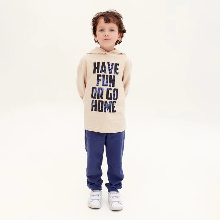 Толстовка детская с капюшоном KAFTAN "Holidays" р. 32 (110-116) от компании Интернет-гипермаркет «MOLL» - фото 1