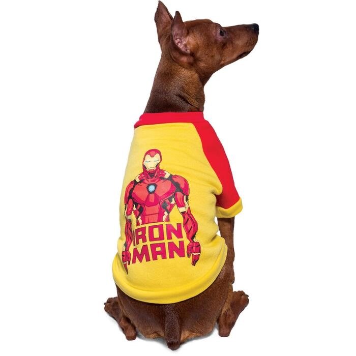 Толстовка для собак Triol Marvel "Железный человек", размер S (ДС 25 см) от компании Интернет-гипермаркет «MOLL» - фото 1