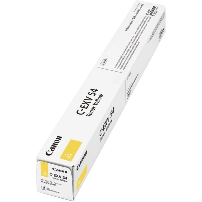 Тонер Canon C-EXV54Y 1397C002 желтый туба для копира C3025i от компании Интернет-гипермаркет «MOLL» - фото 1