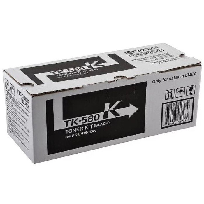 Тонер Картридж Kyocera 1T02KT0NL0 TK-580K черный для Kyocera FS-C5150DN (3500стр.) от компании Интернет-гипермаркет «MOLL» - фото 1