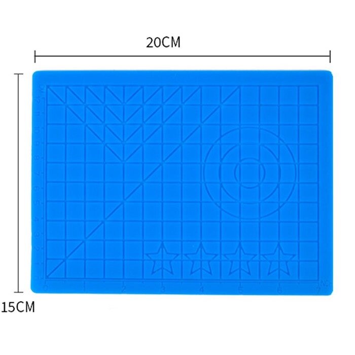 Трафарет-коврик для 3Д ручек "Звёзды" от компании Интернет-гипермаркет «MOLL» - фото 1