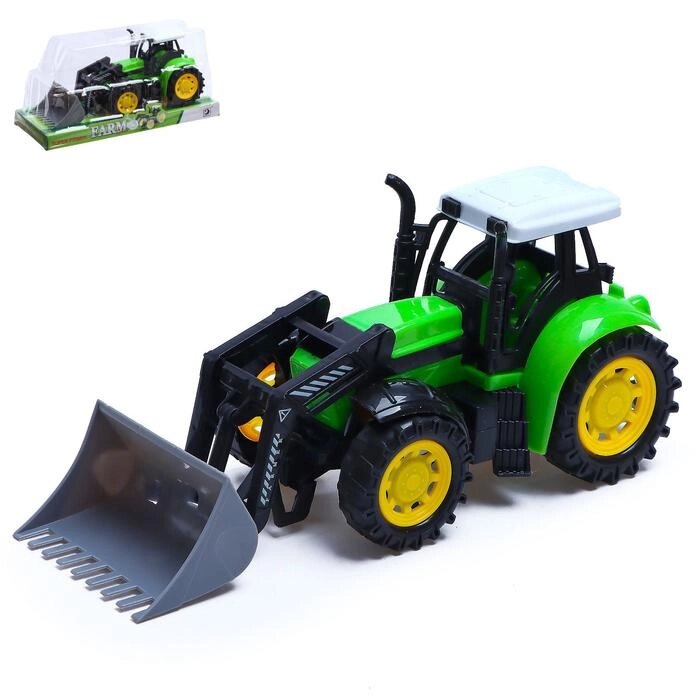 Трактор инерционный "Сельскохозяйственный", МИКС от компании Интернет-гипермаркет «MOLL» - фото 1