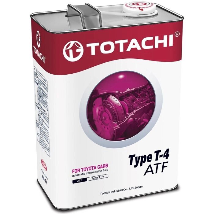 Трансмиссионная жидкость Totachi ATF TYPE T-IV, 4 л от компании Интернет-гипермаркет «MOLL» - фото 1