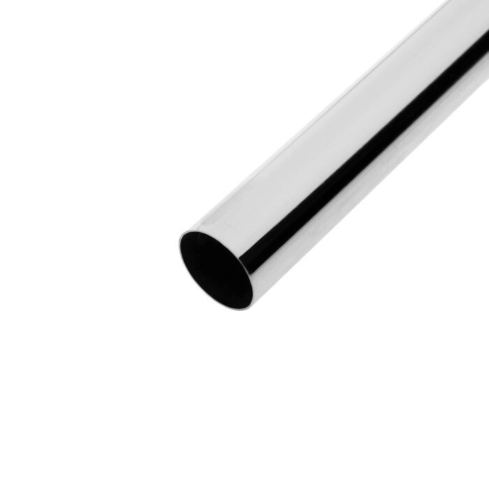 Труба TUNDRA d=25 мм. 0,7 мм. L=2000 мм., цвет хром от компании Интернет-гипермаркет «MOLL» - фото 1