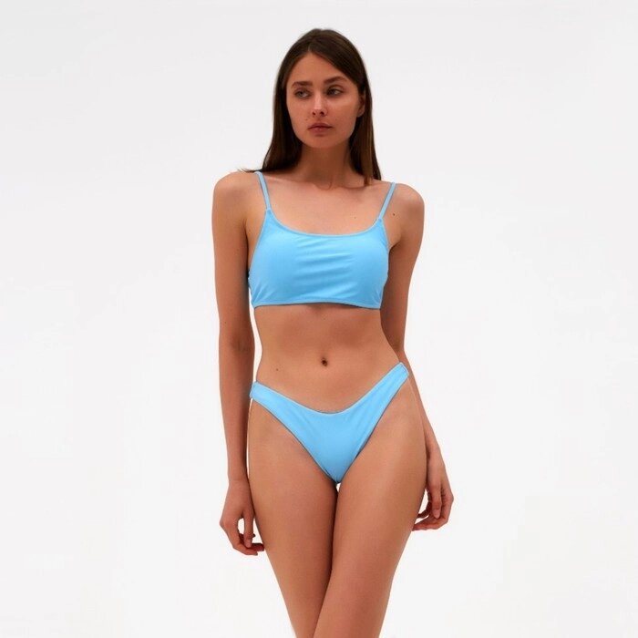 Трусы купальные женские MINAKU бикини, цвет голубой, размер 50 от компании Интернет-гипермаркет «MOLL» - фото 1