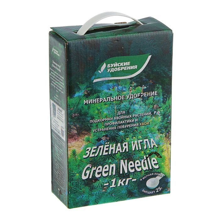 Удобрение минеральное "Зеленая Игла" для хвойных, 1 кг от компании Интернет-гипермаркет «MOLL» - фото 1