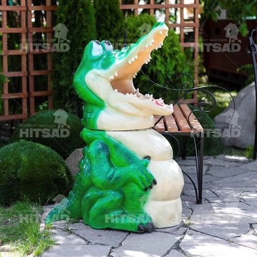 Урна Крокодил от компании Интернет-гипермаркет «MOLL» - фото 1