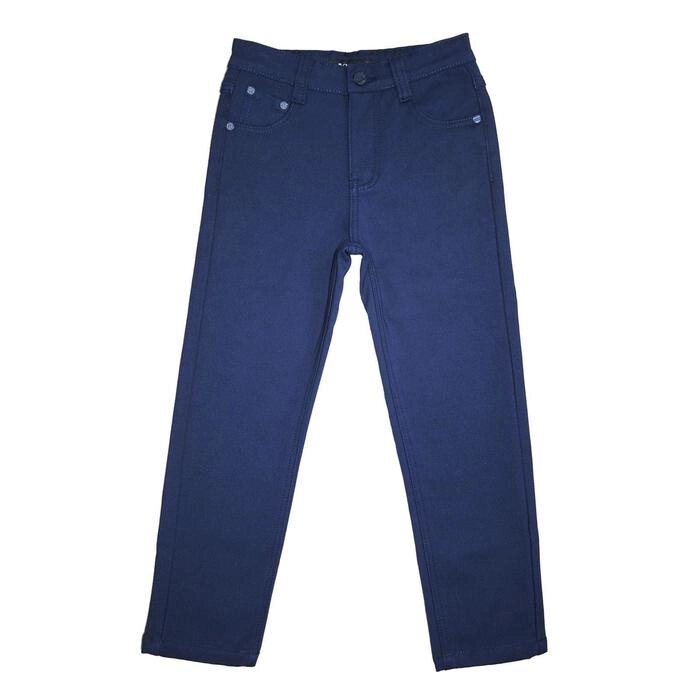 Утеплённые брюки для мальчиков, рост 128 см от компании Интернет-гипермаркет «MOLL» - фото 1