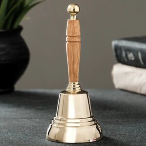 Валдайский колокольчик с деревянной ручкой, 7,1 см