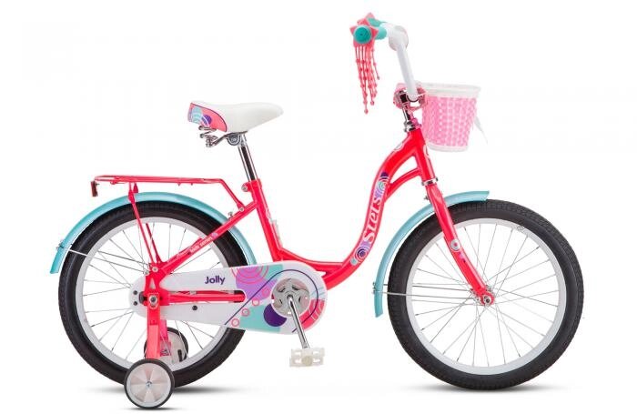 Велосипед 18 Stels Jolly V010 Розовый, LU084748 от компании Интернет-гипермаркет «MOLL» - фото 1
