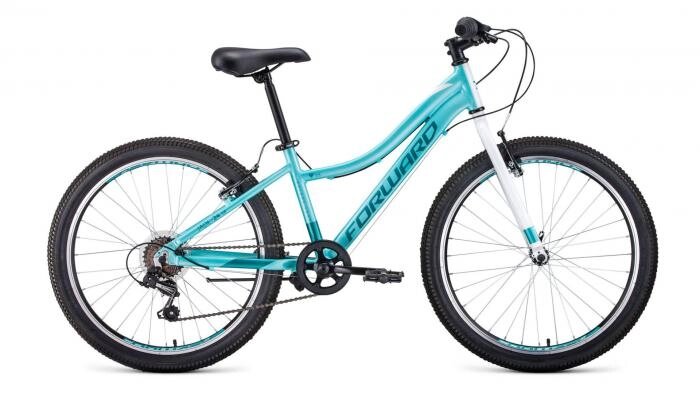 Велосипед 24 FORWARD JADE 1.0 (7-ск.) 2019-2020 (рама 13) мятный, RBKW046647002 от компании Интернет-гипермаркет «MOLL» - фото 1
