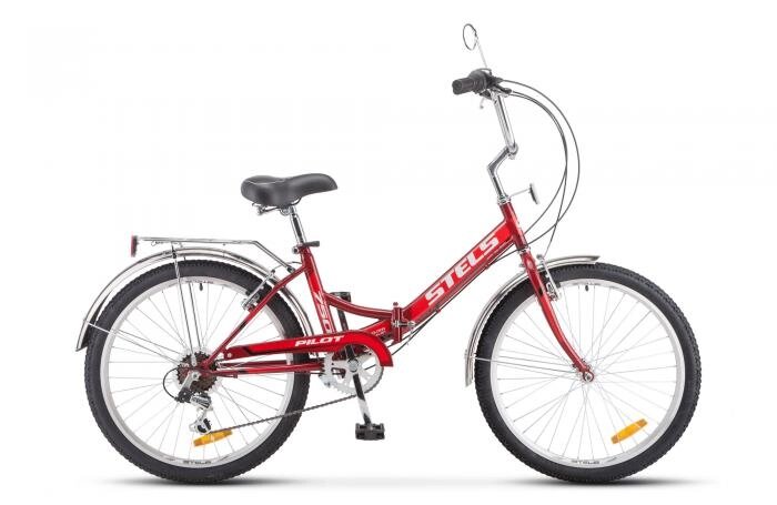 Велосипед 24 Stels Pilot 750 Z010 (6-ск.) Красный, LU084723 от компании Интернет-гипермаркет «MOLL» - фото 1