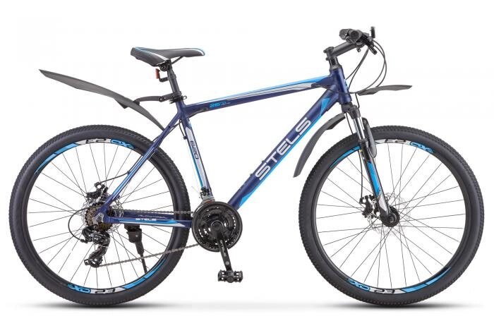 Велосипед 26 Stels Navigator 620 MD V010 (рама 14) (ALU рама) Тёмно-синий, LU084771 от компании Интернет-гипермаркет «MOLL» - фото 1