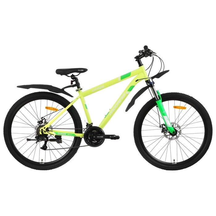 Велосипед 27,5" Progress ONNE PRO MD RUS, цвет зеленый неон, размер 17" от компании Интернет-гипермаркет «MOLL» - фото 1