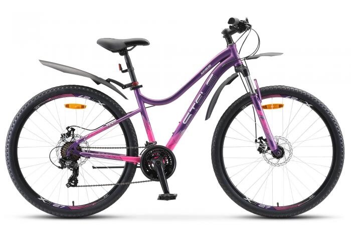 Велосипед 27,5 Stels Miss 7100 MD (рама 16) V020 Пурпурный, LU084754 от компании Интернет-гипермаркет «MOLL» - фото 1