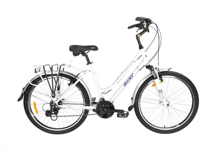 Велосипед  Aist  Cruiser 2.0 W 26 13.5 белый 2021 от компании Интернет-гипермаркет «MOLL» - фото 1