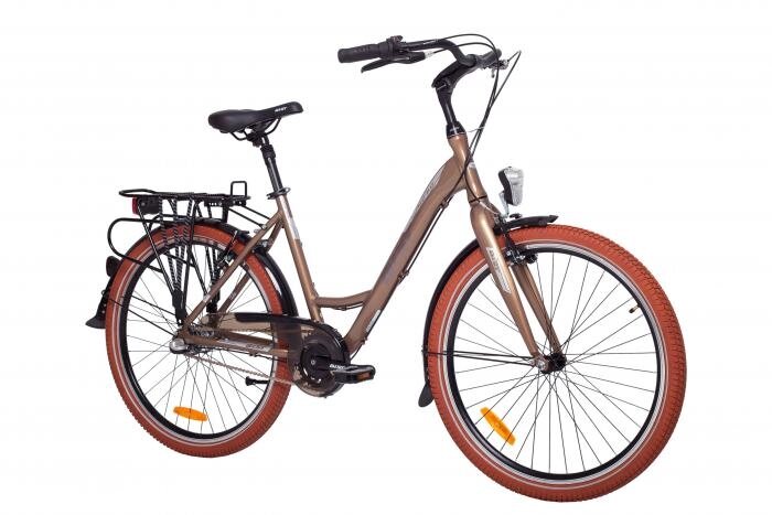 Велосипед Aist  Jazz 2.0 26 18 бронзовый 2021 от компании Интернет-гипермаркет «MOLL» - фото 1