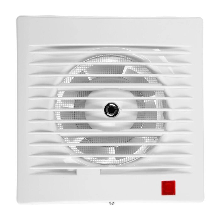 Вентилятор вытяжной ZEIN LOF-09, d=100 мм, 220 В, 12 Вт, москитная сетка, белый от компании Интернет-гипермаркет «MOLL» - фото 1