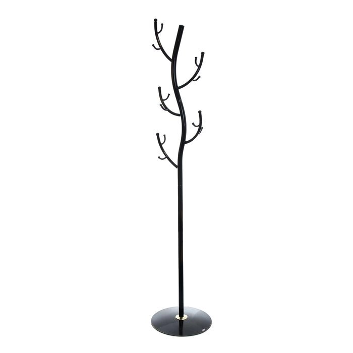 Вешалка напольная ЗМИ "Дерево", 3838181 см, цвет чёрный от компании Интернет-гипермаркет «MOLL» - фото 1