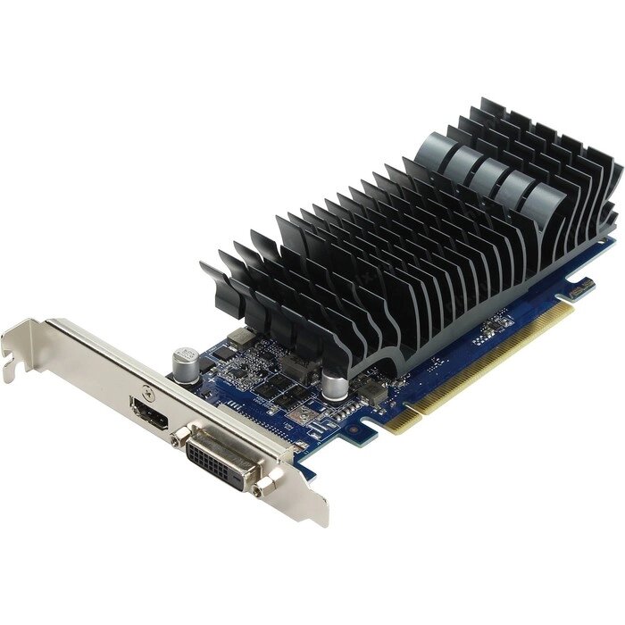 Видеокарта Asus nVidia GeForce GT 1030, 2Гб, 64bit, GDDR5, DVI, HDMI, HDCP от компании Интернет-гипермаркет «MOLL» - фото 1
