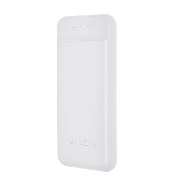 Внешний аккумулятор LuazON PB-29, Li-Pol, 10000 мАч, 2 USB, Type-C, microUSB, 2.1 A/1 A от компании Интернет-гипермаркет «MOLL» - фото 1