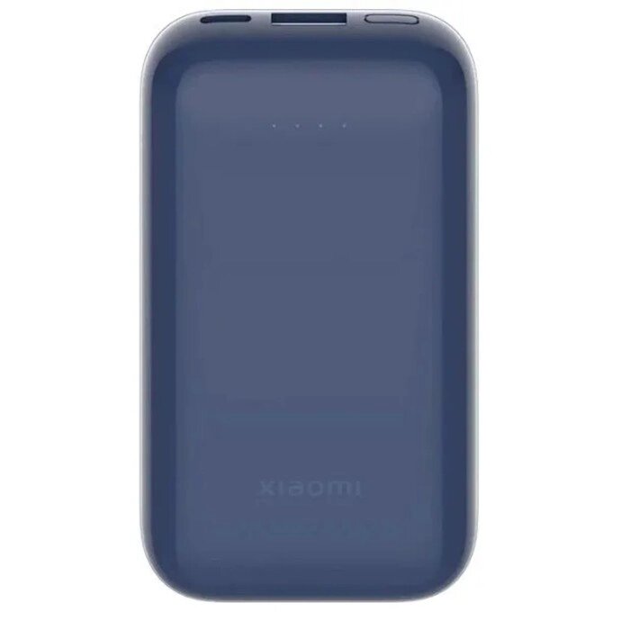 Внешний аккумулятор Xiaomi 33W (BHR5785GL), USB/USB-C, 3 А, 10000 мАч, индикатор, синий от компании Интернет-гипермаркет «MOLL» - фото 1