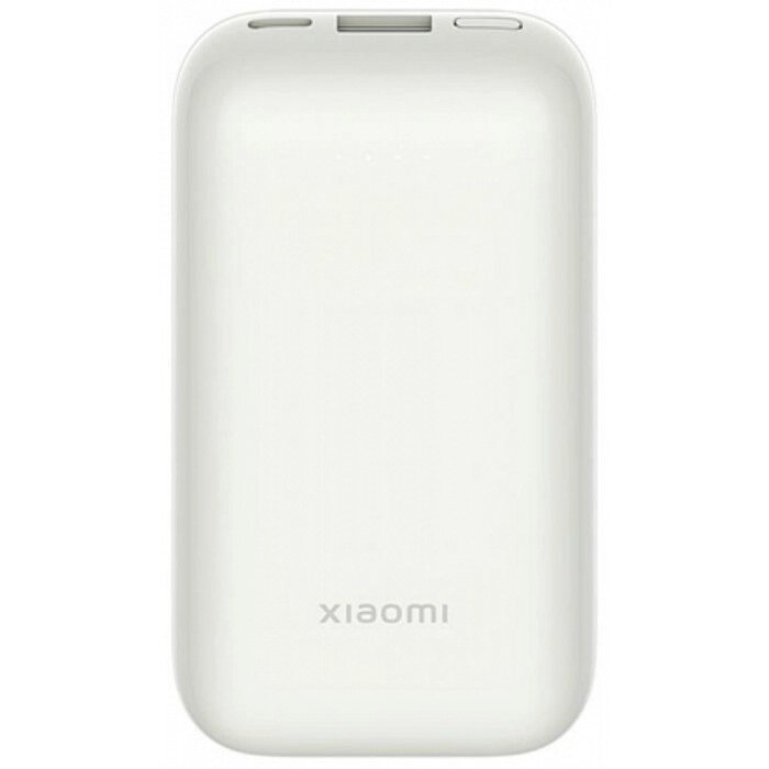 Внешний аккумулятор Xiaomi 33W (BHR5909GL), USB/USB-C, 3 А, 10000 мАч, индикатор, белый от компании Интернет-гипермаркет «MOLL» - фото 1