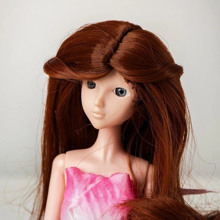 Волосы для кукол "Волнистые с хвостиком" размер маленький, цвет 30Y от компании Интернет-гипермаркет «MOLL» - фото 1