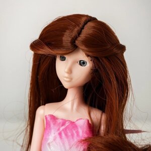 Волосы для кукол "Волнистые с хвостиком" размер маленький, цвет 30Y