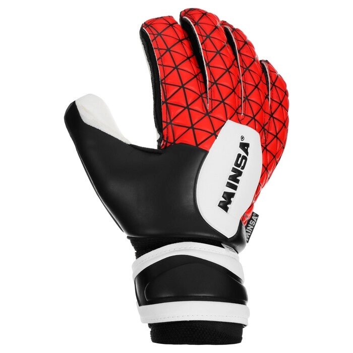 Вратарские перчатки Minsa GK355 Artho-fix размер 10 от компании Интернет-гипермаркет «MOLL» - фото 1