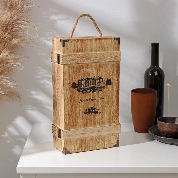 Ящик для хранения вина 3520 см "Ливорно" от компании Интернет-гипермаркет «MOLL» - фото 1