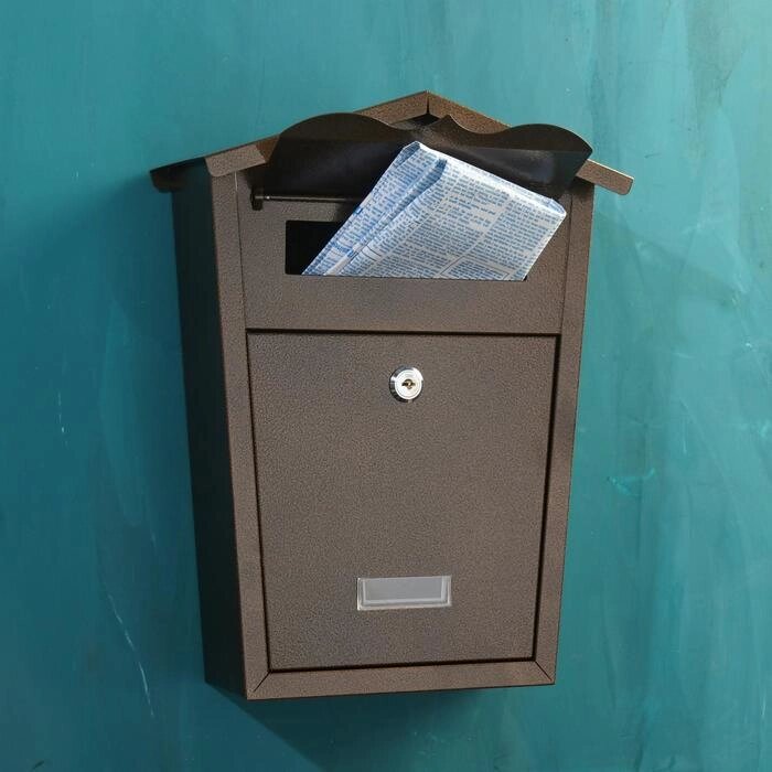 Ящик почтовый №11, антик медный от компании Интернет-гипермаркет «MOLL» - фото 1